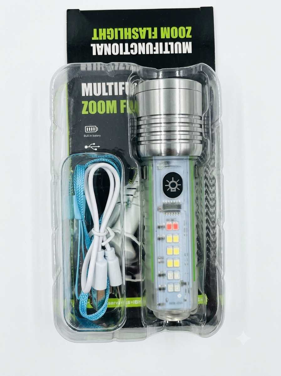 Lot Imported USB Rechargeable Flashlight