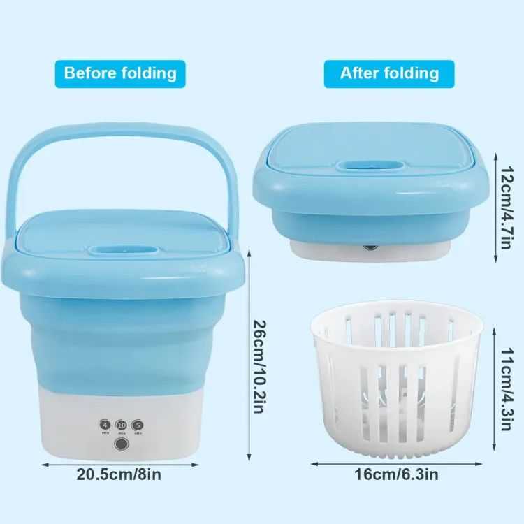 Portable Mini Folding Washing